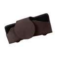 thumbnail image 3 of Soporte para gafas de sol para visera de coche, bolsa de almacenamiento, soporte para documentos de viaje marrón, 3 of 9