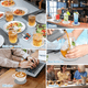 thumbnail image 4 of 10 pzs Posavasos Para Cafe Mesa Tejido A Mano Lab.G, Gris solido, 4 of 5