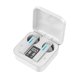thumbnail image 3 of Seitruly Auricular compatible con Bluetooth Auricular Control táctil Auricular Teléfono inteligente Cables de audio/vídeo Blanco, 3 of 6