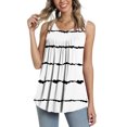 thumbnail image 2 of ZQGJB Tunic Tops for Women Loose Fit Casual Summer Sleeveless Solid Color Cami Vest Trendy Flowy Ruched Tank Top Casual Workout Tee Shirt Blouse Z#07-White M, 2 of 6