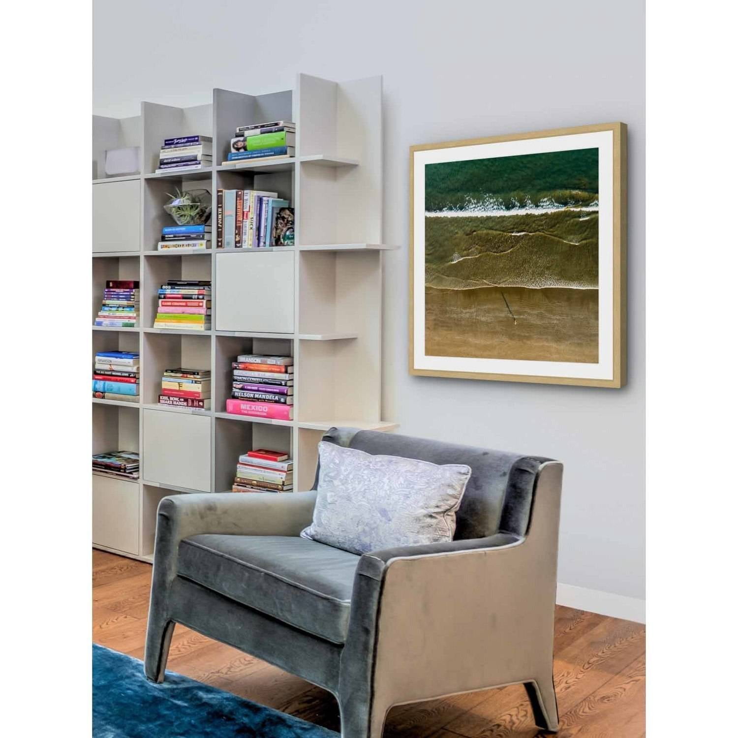 "Arriving Tide" Framed Painting Print