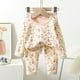 thumbnail image 2 of Conjuntos de Pijamas para bebés y niños, ropa de dormir de algodón para niños, Pijamas de invierno para niñas, Pijamas de gato de dibujos animados, camiseta + Pantalones, 2 uds., 2 of 5