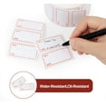 thumbnail image 3 of Removable Freezer Labels Waterproof White & Red 1000 Pack 50x25mm, 3 of 5