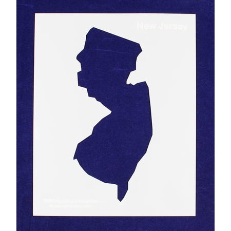 State of New Jersey Stencil 14 Mil 8" X 10" Painting /Crafts/ Templates
