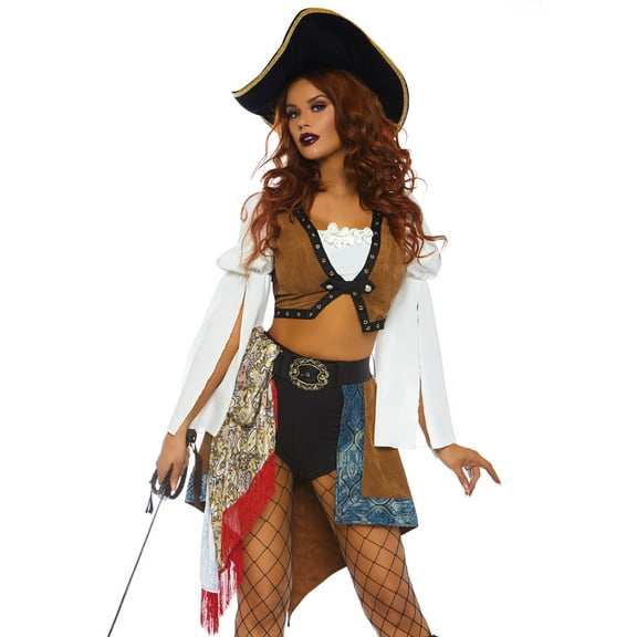 Leg Avenue Womens Swashbuckling Siren Pirate Costume