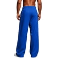 thumbnail image 6 of Mens Baggy Sweatpants Wide Leg Fleece Sweat Pants with Pockets, 6 of 6
