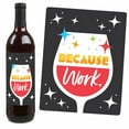 thumbnail image 6 of Big Dot of Happiness Happy Boss's Day - Best Boss Ever Decorations for Women and Men - Wine Bottle Label Stickers - Set of 4, 6 of 8