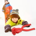 thumbnail image 4 of Clip para hacer bolas de nieve con forma de dinosaurio para niños, herramienta de molde de arena para nieve de invierno al aire libre, 4 of 4