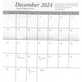 3 Year 2024 2025 2026 Bling Glitter Pocket Calendar Planner with Note