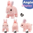 thumbnail image 3 of Juguete de conejito de peluche Hoppearl, conejo saltarín interactivo, 18 cm, 3 of 9
