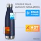 thumbnail image 5 of Cola Shaped Insulated Stainless Steel Water Bottle - Double Vacuum Insulated Thermal Bottle - Metal Sports Bottle - Dark Blue-500ml, 5 of 5