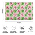 thumbnail image 3 of Pioneer Flower Floral Print Pattern Bathroom Rugs Mat, Non Slip Microfiber Bathroom Rug with Rubber Backing, Soft Mats for Bathroom Floor Tub Shower, 20"x32", 3 of 5