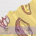 thumbnail image 4 of Candy Themed Retro Pattern 2 Piece Cotton Bath and Face Towel Set Soft and Absorbent, for Beach Pool Bathroom, 4 of 7