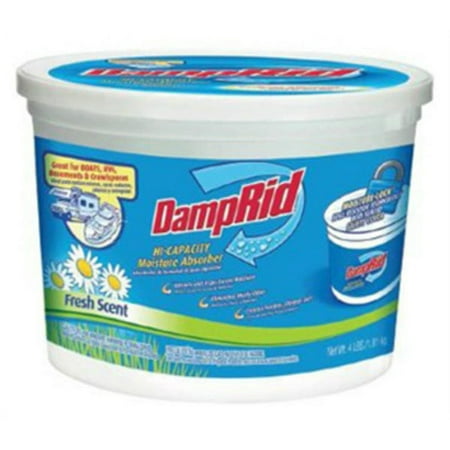 Damp Rid FG50FS Hi-Capacity Moisture Absorber, Fresh Scent, 64 Oz, Each