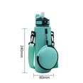thumbnail image 1 of Cubierta De La Botella De Agua Funda antideslizante para botella de agua de 1000 ML Funda para botella deportiva de 1000 ML para deportes (verde) Ndcxsfigh Para Estrenar, 1 of 5