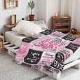 thumbnail image 3 of Yibo Granddaughter Gifts from Grandma Grandpa Christmas Birthday Blanket Flannel Soft and Comfortable Anti-static Bed Sofa Blanket, 3 of 7