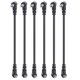 thumbnail image 5 of Cables de Pedal de efecto de guitarra ANGGREK 6 uds 6 pulgadas 635mm cabezal de conector de ángulo recto, 5 of 8