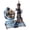 Globe, variant on 141PCS Dream Hot Air Balloon DIY Steampunk Music Box Model Kit, Handcrafted Puzzle Gift(Hot Air Balloon)