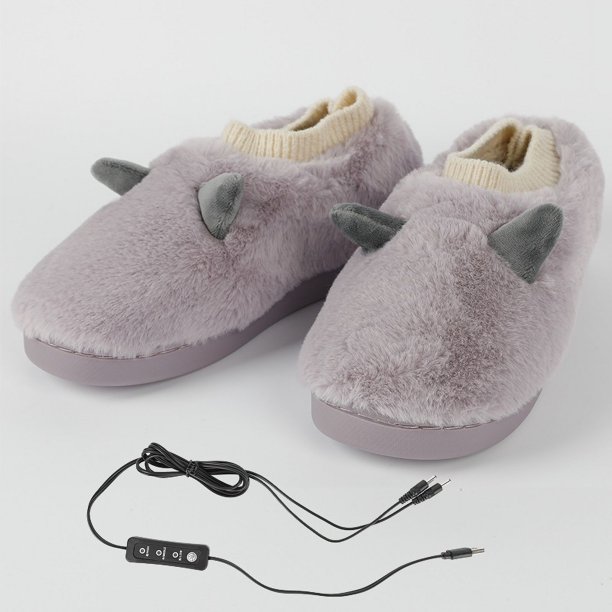 Calentador de pies USB Warm Boom, calentador de zapatos eléctrico, calentador de zapatos de algodón, temperatura ajustable, para caminar, desmontaje y lavado, carga, tesoro, calefacción para hombres
