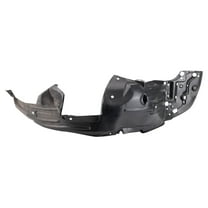 TRQ Front Right Inner Fender Liner Black Passenger Side Fits Select 2013-2014 Honda Fit HO1249178