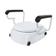 thumbnail image 2 of Asiento de inodoro Strade Fareast Limited antideslizante con reposabrazos plegables, 2 of 8