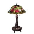 thumbnail image 6 of Meyda Tiffany 82452 3 Light 31" Tall Tiffany Table Lamp - MultiColor, 6 of 6