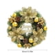 thumbnail image 3 of Christmas Wreath Home Scene Door Hanging Needle Decorations Christmas Bells Hanging Hanging Decorations, 3 of 6