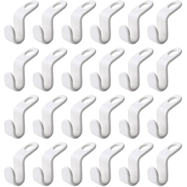 Crochets de Connexion pour Cintres - Crochets en Cascade pour Cintres Ou Placard