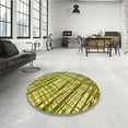 thumbnail image 4 of Ahgly Company Machine Washable Indoor Rectangle Transitional Oak Brown Area Rugs, 7' x 9', 4 of 7