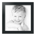 thumbnail image 2 of ArtToFrames 12" x 12" Noir Black - Full Wrap Picture Frame, 12x12 inch Black MDF Poster Frame (WOM-4852), 5 Pack, 2 of 7