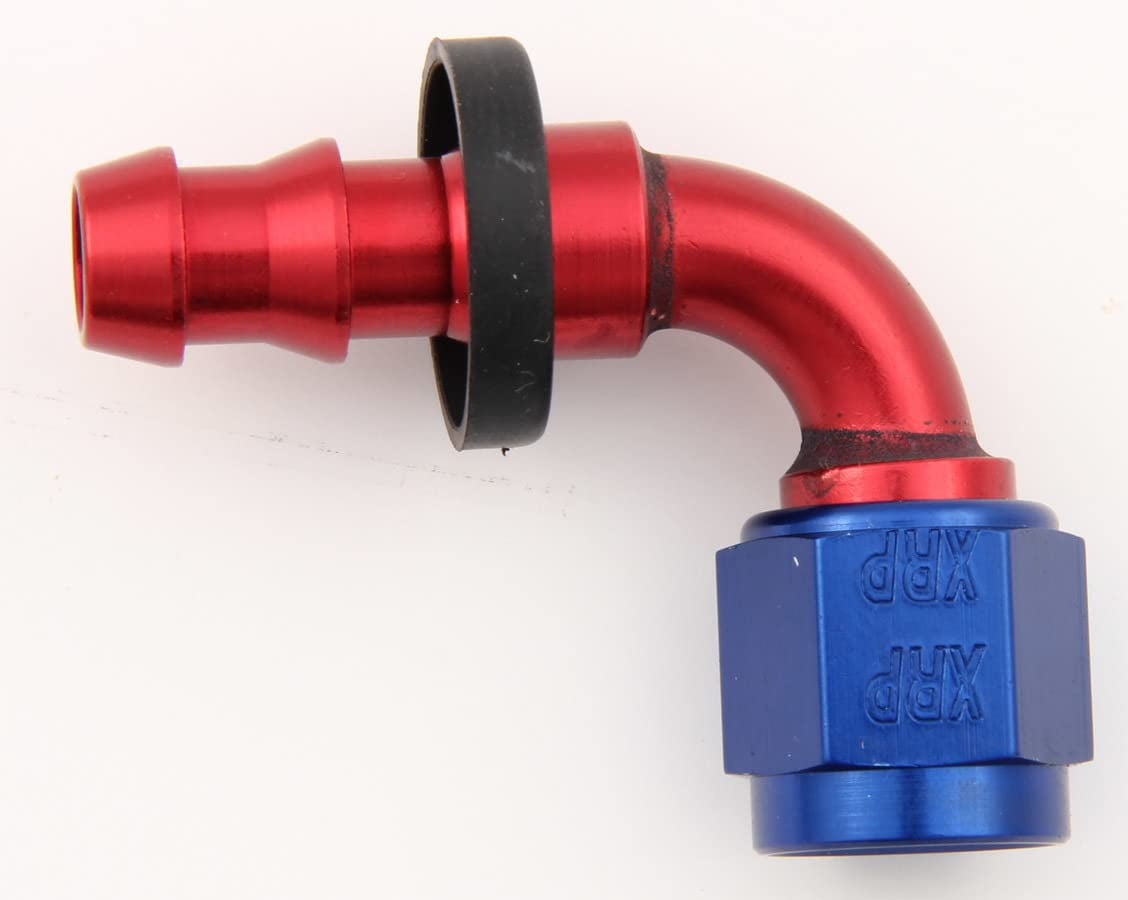 Xrp-Xtreme Racing Prod. #8 90 Deg Push-On Hose End