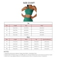 thumbnail image 2 of Pantalones Cortos De Sujetador Deportivo, Conjunto De Entrenamiento De Un Hombro Para Levantar La Cadera Para Correr ANGGREK Verde L, 2 of 6