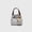 01, variant on Adorable Denim Patchwork Mini Tote Bag with Sleek Black Leather Handles Perfect for Casual Outings and Daily Essentials