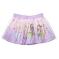 thumbnail image 3 of Disney Princess Moana Rapunzel Jasmine Toddler Girls Tankini Top Mesh Modest Swimsuit Skirt and Bikini Bottom 3 Piece Toddler to Big Kid, 3 of 5