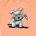 thumbnail image 4 of Inktastic Schnauzer with Heart Boys or Girls Baby Bodysuit, 4 of 5