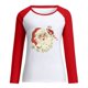 thumbnail image 1 of Camisas Navideñas Para Mujer, Camisetas de Manga Larga, Regalo de Temporada Navideña, Blusa Con Costuras A Juego Para Mujer Odeerbi ODB205530, 1 of 7
