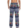 thumbnail image 2 of PRIYAL Cookies Gingerbread Men's Pajama Pants Sleepwear Lounge Pajama Bottoms with Pockets, S M L XL XXL, 2 of 13