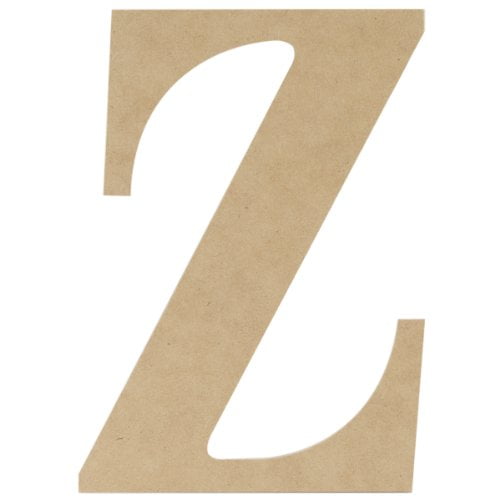 MDF Classic Font Wood Letters & Numbers 9.5'-Z