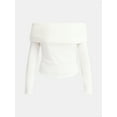 thumbnail image 5 of No Boundaries Off The Shoulder Top with Long Sleeves, Women’s, 5 of 5
