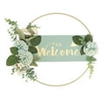 thumbnail image 1 of Cartel de bienvenida Baoblaze Corona guirnalda para puerta dentera Decoración de pared, 1 of 6