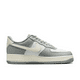 thumbnail image 4 of Nike Original Air Force 1 07 Low Top Boardshorts Zapatillas clásicas informales para exteriores para hombre en color gris y verde, 4 of 5