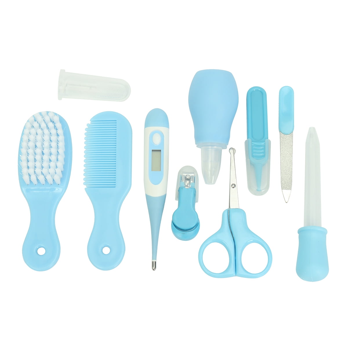 10pcs/set Newborn Baby Infant Kids Nail Hair Grooming Care Nurse Brush