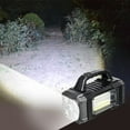 thumbnail image 6 of Gumesh Solar Rechargeable Flashlight - Long-Range Searchlight with USB-C Charging, Waterproof & SOS Mode | Handheld Light for Camping, Emergencies, 6 of 6