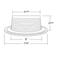 thumbnail image 2 of Nicor Lighting 17511OB-OB 6 In. OR BRZ R30 Baffle, 2 of 3