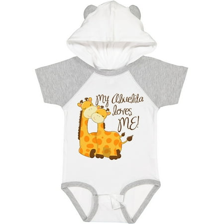 

Inktastic My Abuelita Loves Me! Gift Baby Boy or Baby Girl Bodysuit