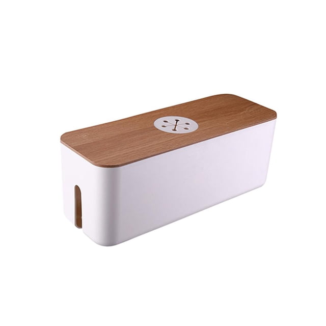 Caja organizadora de cables Baoblaze grande Gestión de cables Hider