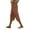 10# Coffee, variant on Womens Capri Pants Petite Pull on Casual Cotton Linen Trousers Lightweight Drawstring Elastic Waist Pants with Pockets Camel S