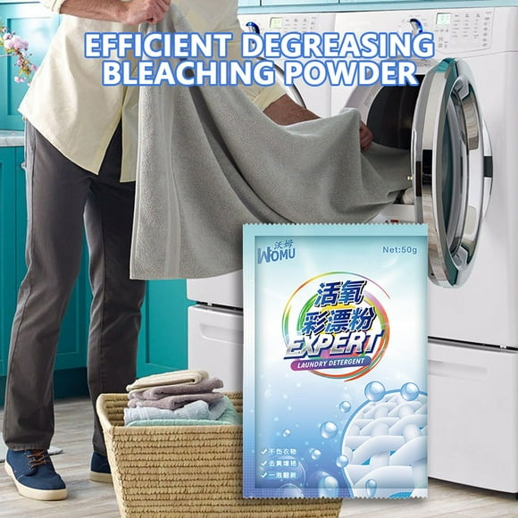 Home Decor Laundry Decontamination Stains 50g Grease Bleaching Cleaning Supplies