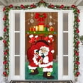thumbnail image 5 of DcGZvy Christmas Front Door Cover 35.43*72.83in Christmas Door Decorations Hanging Decora For Use Party Office Door Xmas Decorations Clearance, 5 of 5