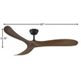 thumbnail image 5 of 903860FMB-NDD Hinkley Lighting Swell - 60 Inch 3 Blade Ceiling Fan-Matte Black Finish, 5 of 12